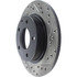 127.45049L by CENTRIC - Sport Drilled & Slotted Rotor, Left
