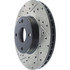 127.45050R by CENTRIC - Slotted Drilled Rotor