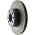 127.45051L by CENTRIC - Slotted Drilled Rotor