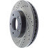 127.45053R by CENTRIC - Slotted Drilled Rotor