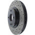 127.45058R by CENTRIC - Slotted Drilled Rotor