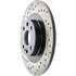 127.45062R by CENTRIC - Slotted Drilled Rotor