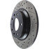 127.45064R by CENTRIC - Slotted Drilled Rotor