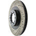 127.46051R by CENTRIC - Slotted Drilled Rotor