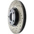 127.45069CR by CENTRIC - Sportstop Cryo Drilled & Slotted Rotor, Right