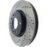 127.45070R by CENTRIC - Slotted Drilled Rotor