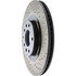 Centric 127.45071CL Disc Brake Rotor Sportstop Cryo Drilled & Slotted Rotor, Left