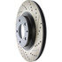 127.45072L by CENTRIC - Slotted Drilled Rotor