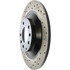 127.45074R by CENTRIC - Slotted Drilled Rotor