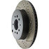 127.45079L by CENTRIC - Slotted Drilled Rotor