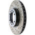 Centric 127.46040L Disc Brake Rotor Slotted Drilled Rotor