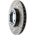 127.46040R by CENTRIC - Slotted Drilled Rotor