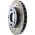 127.46042R by CENTRIC - Slotted Drilled Rotor