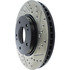Centric 127.46061L Disc Brake Rotor Slotted Drilled Rotor