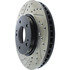 Centric 127.46061R Disc Brake Rotor Slotted Drilled Rotor
