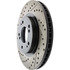127.46066R by CENTRIC - Slotted Drilled Rotor