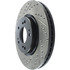 127.46068R by CENTRIC - Slotted Drilled Rotor