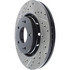 127.46078R by CENTRIC - Slotted Drilled Rotor