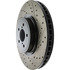 127.47024L by CENTRIC - Slotted Drilled Rotor