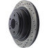 127.47025R by CENTRIC - Slotted Drilled Rotor