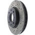 Centric 127.50012R Disc Brake Rotor Slotted Drilled Rotor