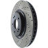 127.50028R by CENTRIC - Slotted Drilled Rotor