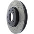 Centric 127.51015CR Disc Brake Rotor Sportstop Cryo Drilled & Slotted Rotor, Right