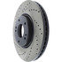 127.51018R by CENTRIC - Slotted Drilled Rotor