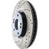 127.51020R by CENTRIC - Slotted Drilled Rotor