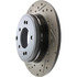 127.51021R by CENTRIC - Slotted Drilled Rotor