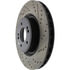 Centric 127.51036CL Disc Brake Rotor Sportstop Cryo Drilled & Slotted Rotor, Left