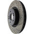 127.51036L by CENTRIC - Slotted Drilled Rotor