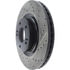 Centric 127.51038CL Disc Brake Rotor Sportstop Cryo Drilled & Slotted Rotor, Left