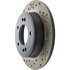 127.51043R by CENTRIC - Slotted Drilled Rotor