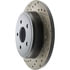 Centric 127.58002CR Disc Brake Rotor Sportstop Cryo Drilled & Slotted Rotor, Right