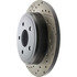 127.58002R by CENTRIC - Slotted Drilled Rotor