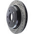 127.58007R by CENTRIC - Slotted Drilled Rotor