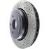 127.58009R by CENTRIC - Slotted Drilled Rotor