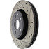 127.58008L by CENTRIC - Sport Drilled & Slotted Rotor, Left