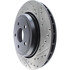 127.58009L by CENTRIC - Slotted Drilled Rotor