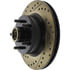 127.61002CR by CENTRIC - Sportstop Cryo Drilled & Slotted Rotor, Right
