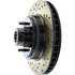 127.61003R by CENTRIC - Slotted Drilled Rotor