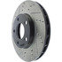127.61041R by CENTRIC - Slotted Drilled Rotor