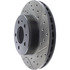 Centric 127.61047CL Disc Brake Rotor Sportstop Cryo Drilled & Slotted Rotor, Left