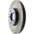 127.61049R by CENTRIC - Slotted Drilled Rotor