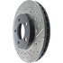 127.61051L by CENTRIC - Slotted Drilled Rotor