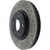 Centric 128.40066CR Disc Brake Rotor Sportstop Cryo Sport Drilled Rotor, Right