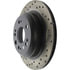 Centric 128.40067CR Disc Brake Rotor Sportstop Cryo Sport Drilled Rotor, Right