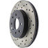 128.40085R by CENTRIC - Sport Cross Drilled Brake Rotor, Right