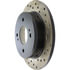 Centric 128.42016L Disc Brake Rotor Cross Drilled Rotor